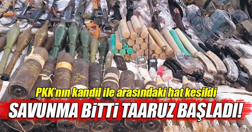 Savunma bitti taarruz başladı