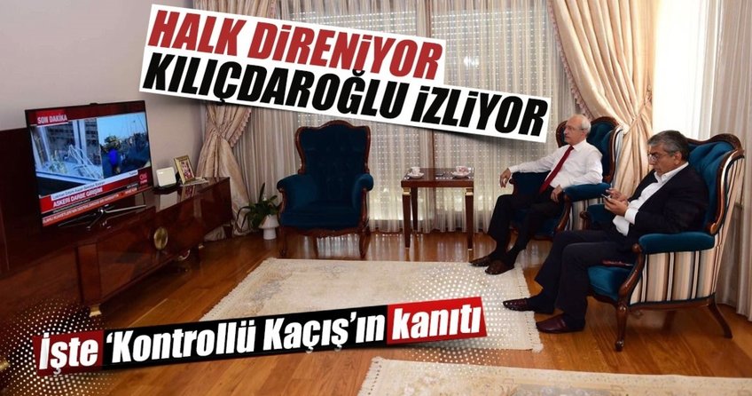 İşte Kontrollü Kaçışın kanıtı