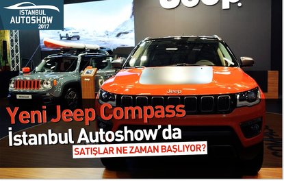 Yeni Jeep Compass İstanbul Autoshow’da boy gösterdi