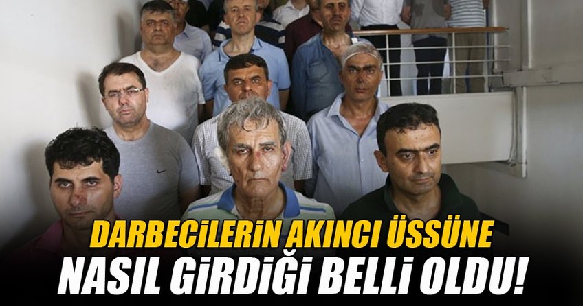 Akıncı Üssü'ne o parolayla girmişler