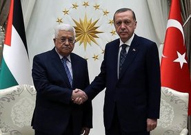 Filistin Devlet Başkanı Abbas, Cumhurbaşkanı Erdoğan ile görüştü!