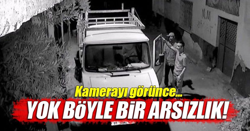 Hırsızlık zanlısı güvenlik kamerasını görünce dans etti