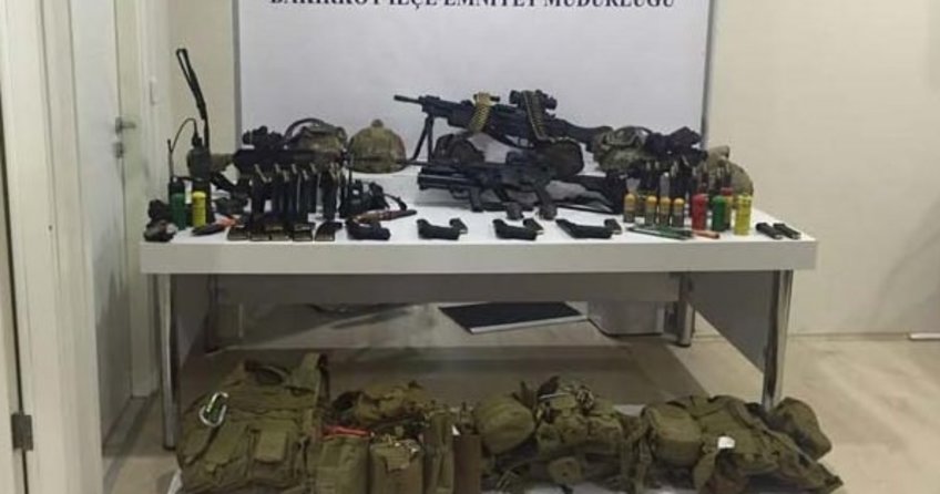 Yeşilköy Hava Harp Okulu kadın tuvaletinde cephanelik bulundu