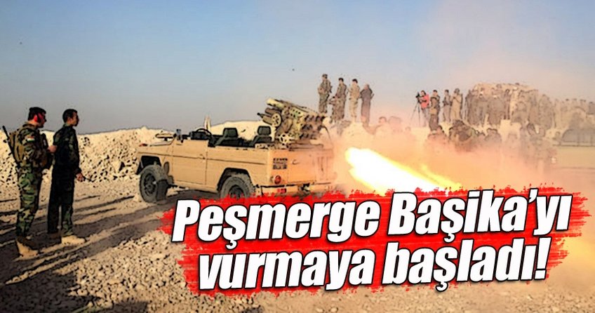Peşmerge Başika'yı kurtarma operasyonuna başladı