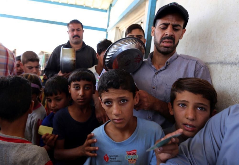 Thousands of Iraqis were displaced due to government forces and Iranian-backed Shiite militias fighting against  DAESH.