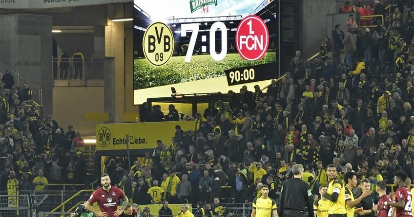 Dortmund yedi bitirdi