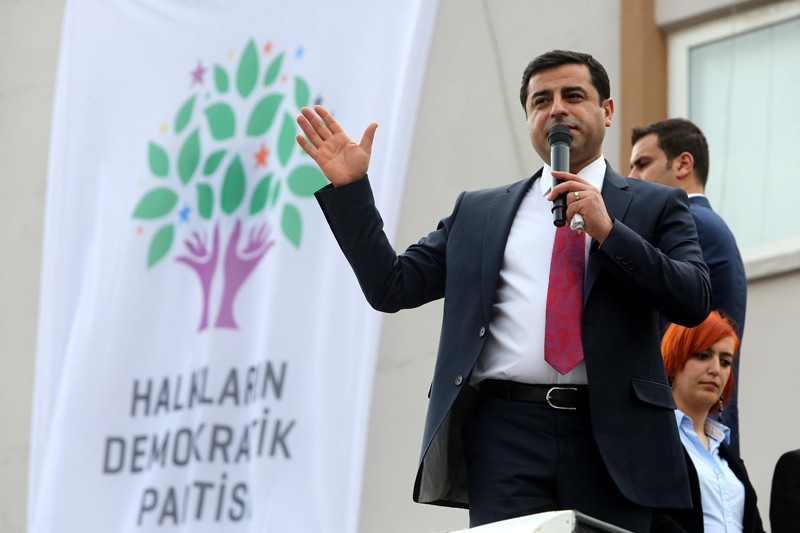 HDP Co-Chair Selahattin Demirtau015f  DHA Photo