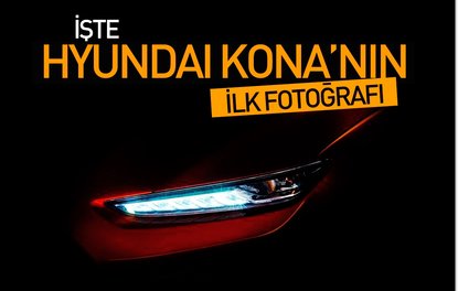 İşte Hyundai Kona’nın ilk fotoğrafı