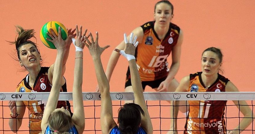 Galatasaray CEV Şampiyonlar Ligi’nde turu garantiledi