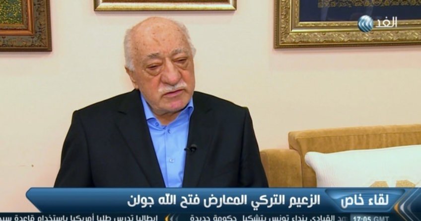 Teröristbaşı alçak Gülen Mısır kanalına hükümeti düşürün diye yalvardı!