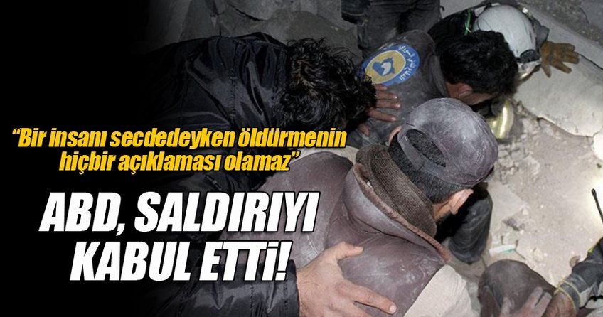 ABD, Halep'te saldırı gerçekleştirdiğini kabul etti