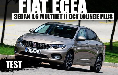 TEST · Fiat Egea Sedan 1.6 Multijet II DCT Lounge Plus