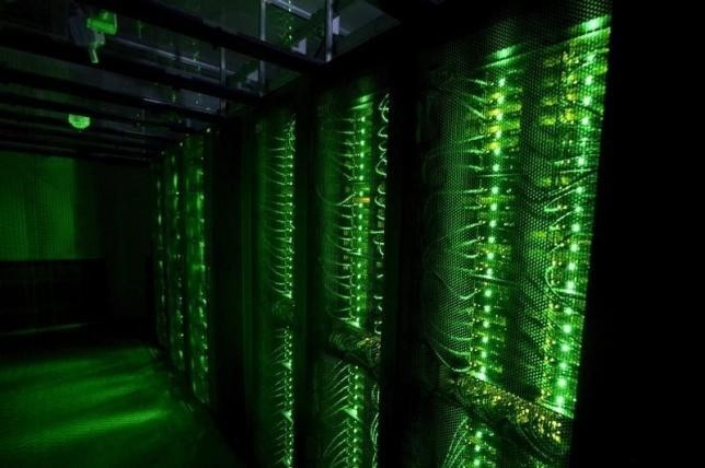 Servers for data storage are seen at Advania's Thor Data Center in Hafnarfjordur, Iceland August 7, 2015. (REUTERS Photo)