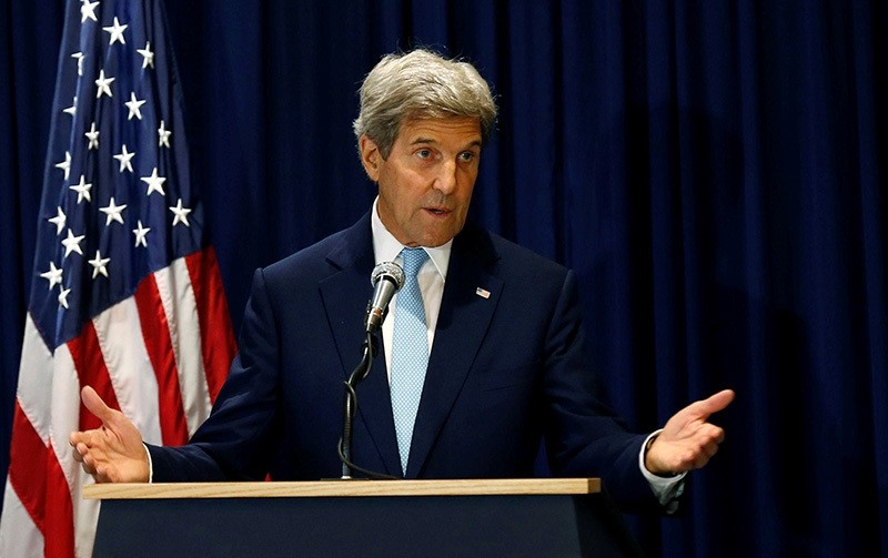U.S. Secretary of State John Kerry addresses a news conference in Kenya's capital Nairobi, August 22, 2016. (Reuters Photo)