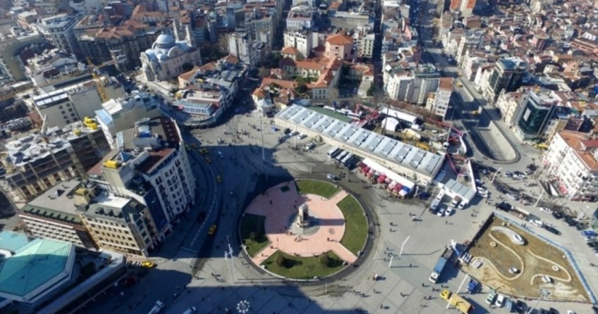 Taksim'e yapılacak caminin temeli, düzenlenen törenle atıldı