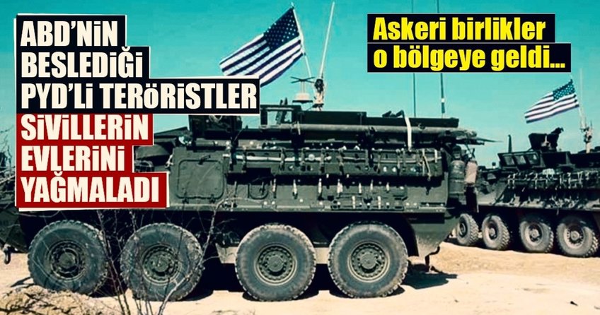 ABD’den PKK/PYD yağmasına tepki