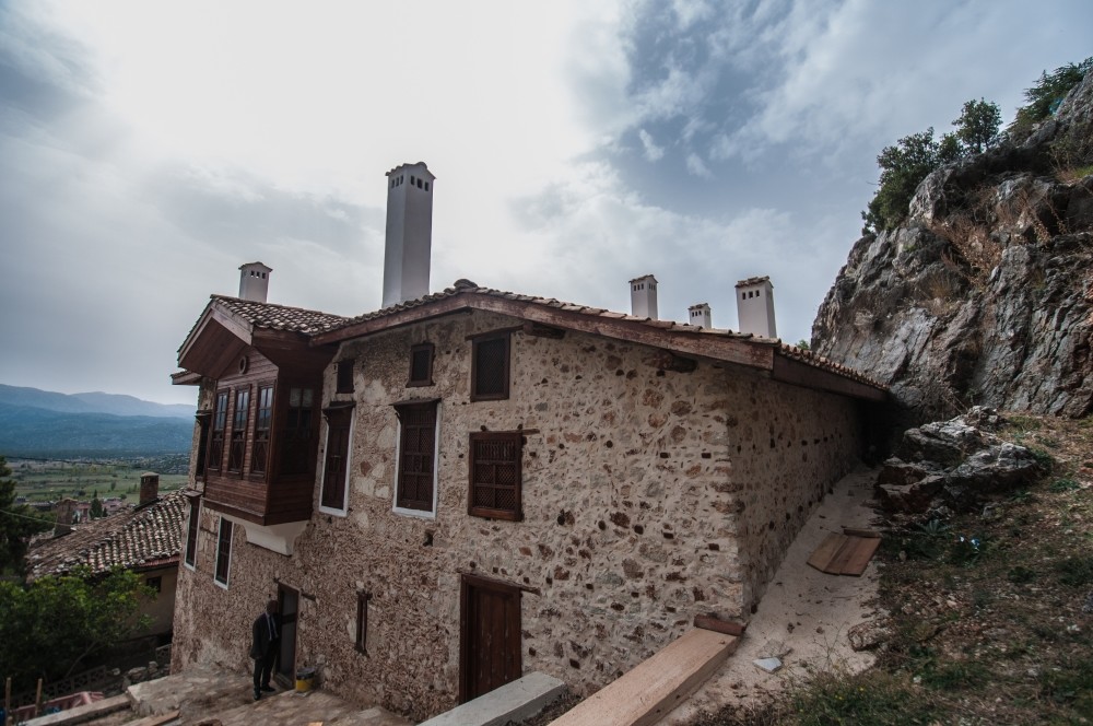 Button houses a popular touristic destination in Antalya