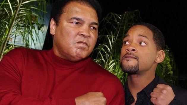 Will Smith played Ali in the 2001 biopic of the same name, earning an Oscar nomination and becoming a family friend.