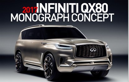 2017 Infiniti QX80 Monograph Concept