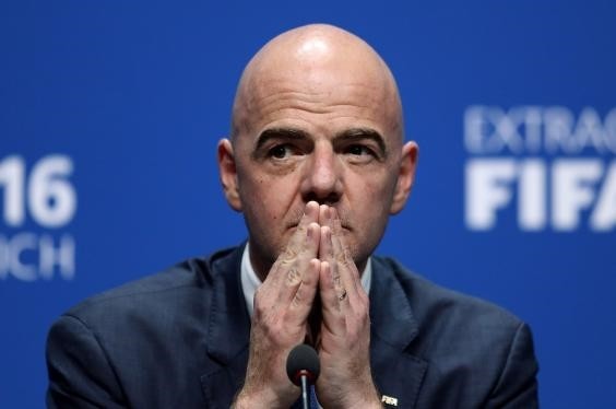 FIFA President Gianni Infantino was elected in February on a campaign promise to add eight nations for a 40-team World Cup. He then suggested 48 teams with an opening playoff round that would send 16 teams home after one game.