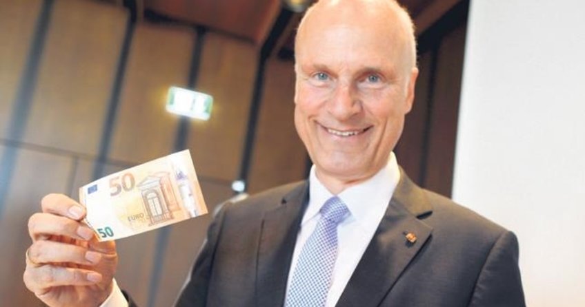 Yeni 50 euroluk banknotlar geliyor