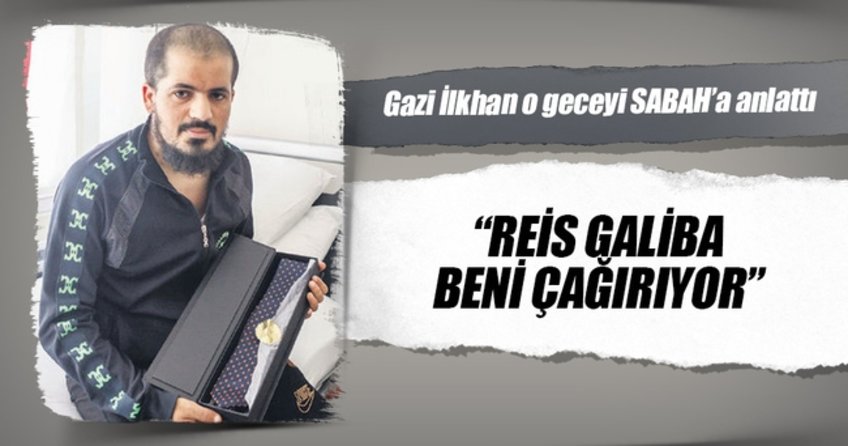 Reis galiba beni çağırıyor