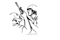 Drawing by Necmettin Asma - twitter.com/necmettinasma