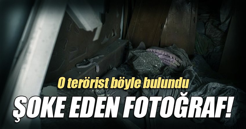 Öldürülen 600 teröristten biri böyle bulundu
