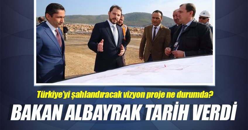 Berat Albayrak Akkuyu için tarih verdi