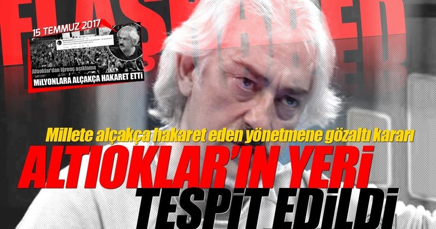 Mustafa Altıoklar Almanya'ya kaçmış