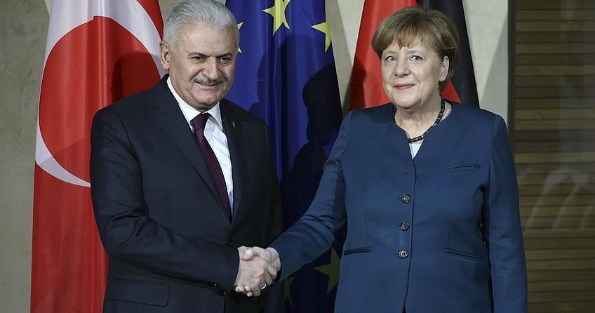 Başbakan Yıldırım ile Almanya Başbakanı Merkel bir araya gelecek