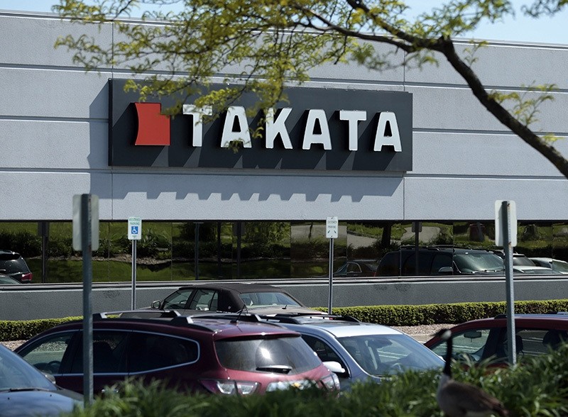 A file picture dated 20 May 2015 shows a general view of the Takata facility in Auburn Hills, Michigan, US. (EPA Photo)