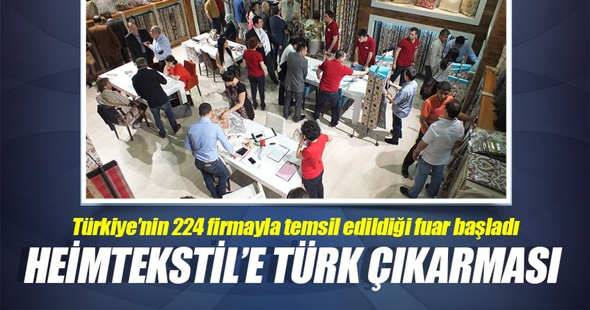 244 Türk firması Heimtekstil’de