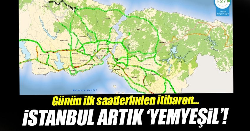 İstanbul 3. köprü ile 'yemyeşil'!