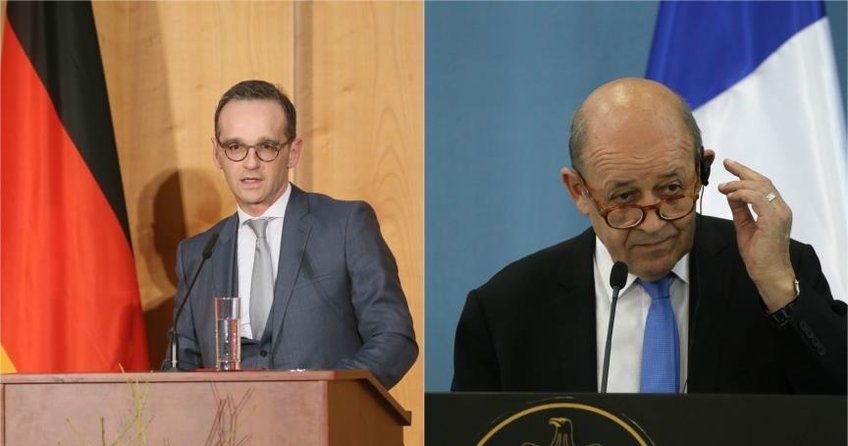 Almanya ve Fransa Dışişleri Bakanlarından İsrail ile dayanışma mesajı
