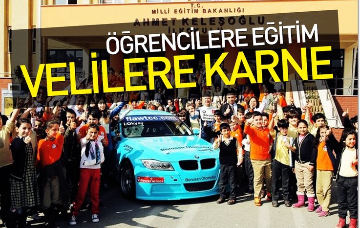 ÖĞRENCİLERE EĞİTİM VELİLERE KARNE