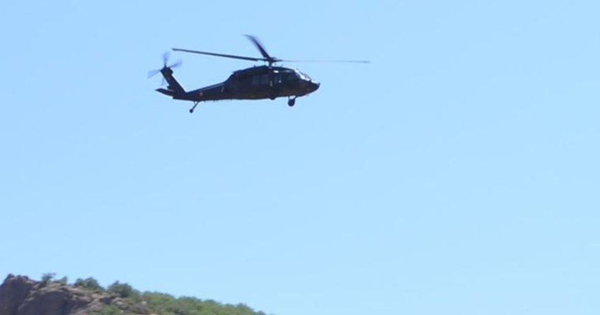 Tunceli Pülümür'de helikopter düştü! Kurtarma ekipleri zamanla yarışıyor