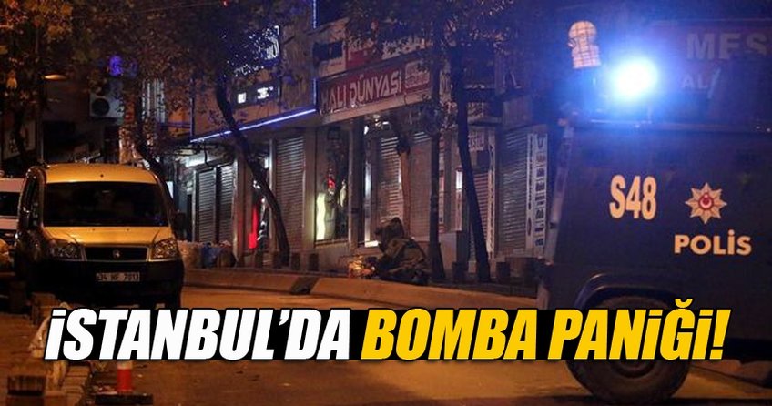 Beyoğlu'nda bomba paniği