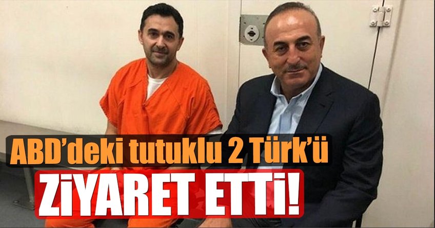 ABD’deki tutuklu 2 Türk’ü ziyaret etti