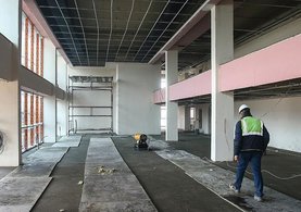 Darbecilerin yargılanacağı 545 kişi kapasiteli salon inşaatı bitiyor