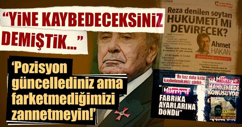 ‘Pozisyon güncellediniz ama farketmediğimizi zannetmeyin!’