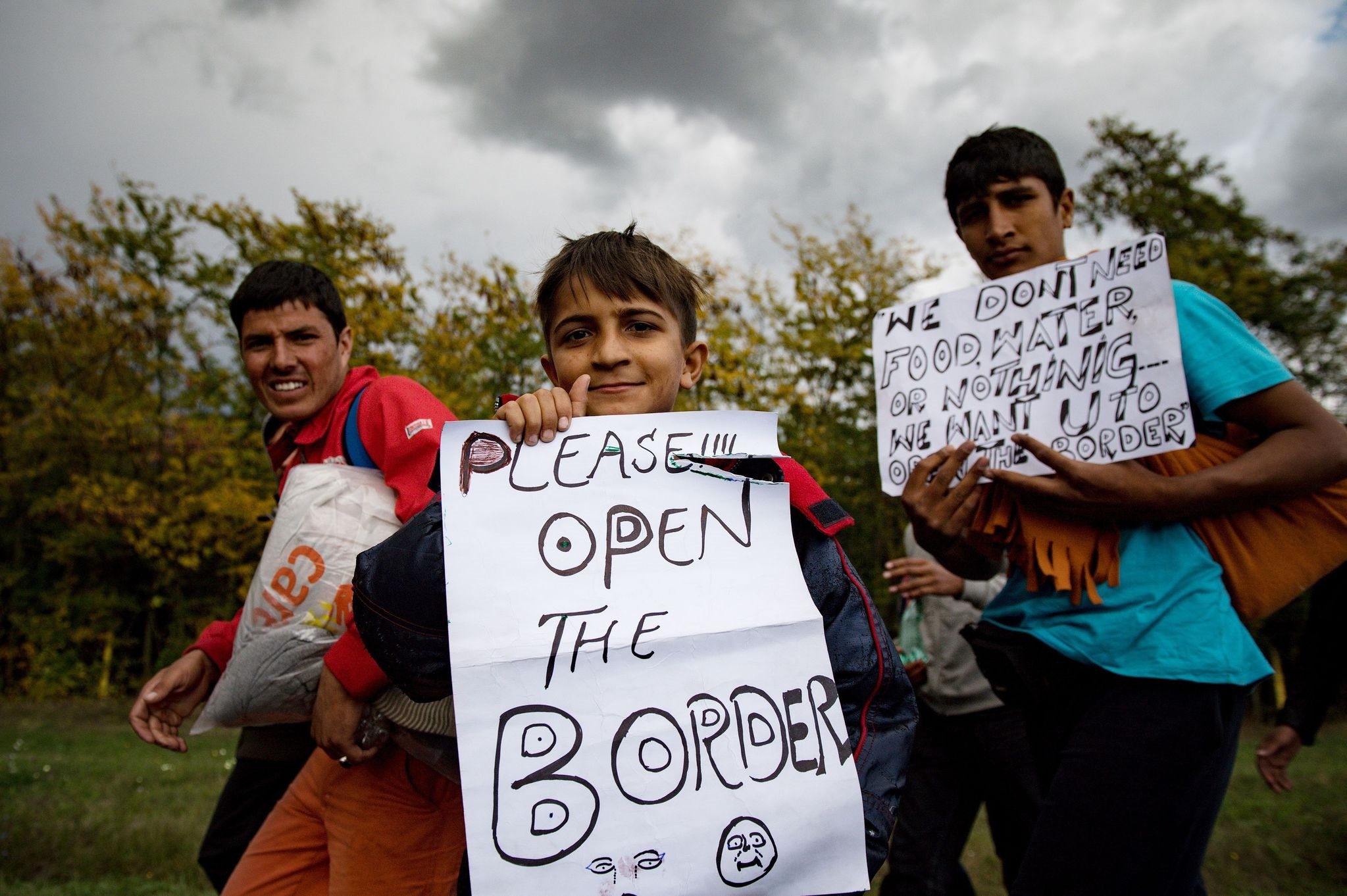The number of migrants blocked inside Serbia has grown significantly since Hungary in July introduced tough new measures aimed at stopping them crossing the border. (AFP Photo)