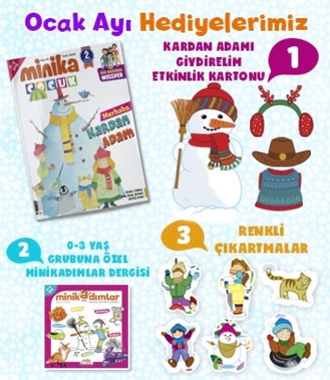 Minika Cocuk Dergi Dergi Icerik