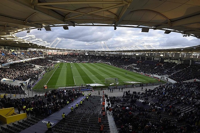 This file photo taken on January 16, 2016 shows a general view of the Municipal stadium taken ahead of the French L1 football match Toulouse vs Paris Saint-Germain in Toulouse. (AFP Photo)