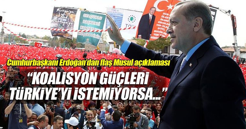 Cumhurbaşkanı Erdoğan Konya'da halka sesleniyor