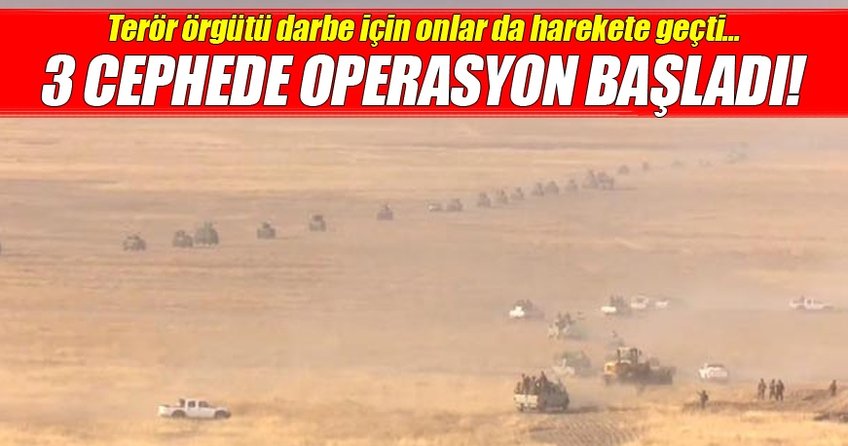Barzani güçleri Irak'ta da IŞİD'e operasyon başlattı