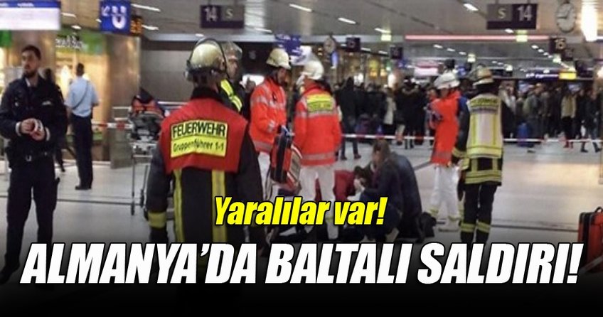 Almanya'da baltalı dehşet!