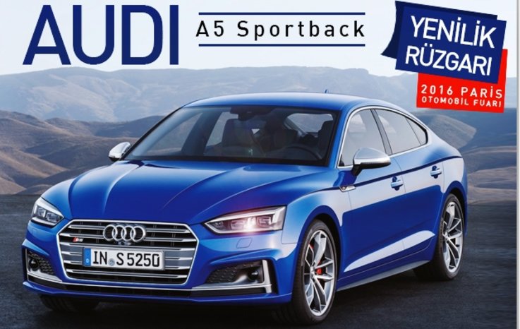 AUDİ A5 SPORTBACK PARİS'TE