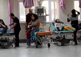 Sivas'ta özel yurtta kalan 68 üniversite öğrencisi doğalgazdan zehirlendi