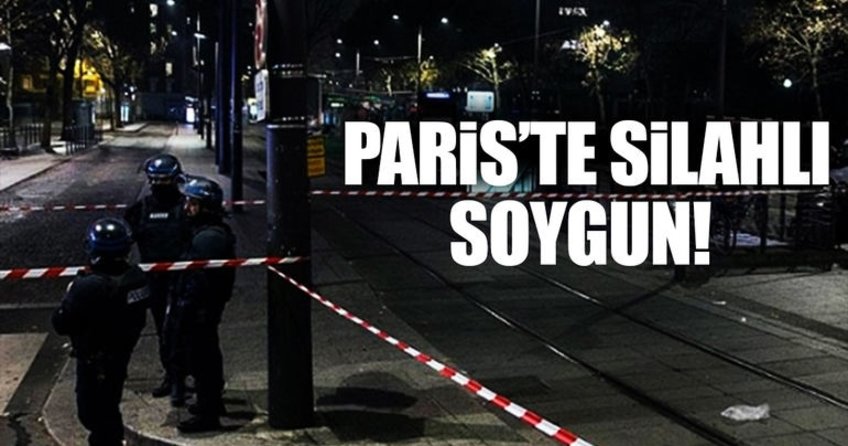 Paris’te silahlı soygun